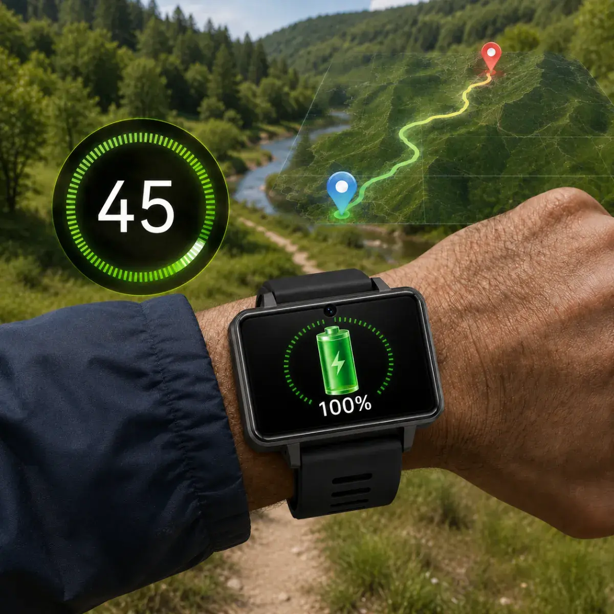 Orvexis GPS e autonomia